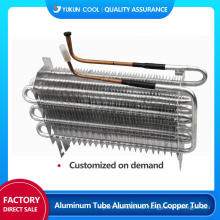 Kältemittel -Aluminiumverdampfer für Kühlteile